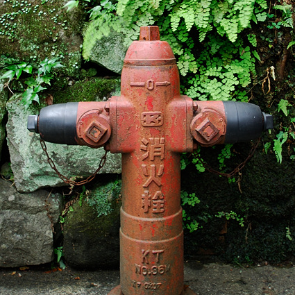 長崎市街の消火栓