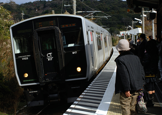 長崎市内の列車