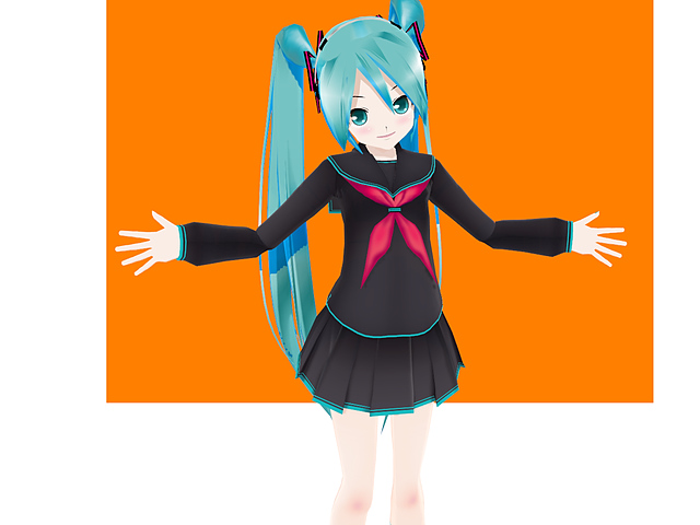 Lat式ミクVer2.2|MikuMikuDance(MMD)